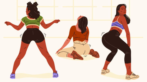 El twerking tiene su origen en las danzas africanas. Fuente: Freepik