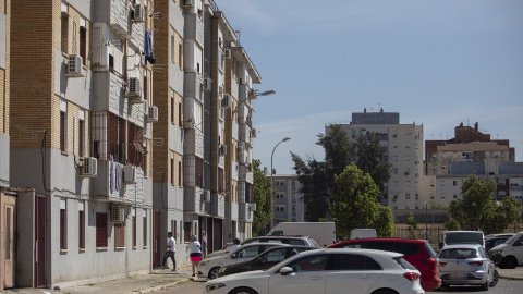 Bloques de pisos en el Polígono Sur. Archivo