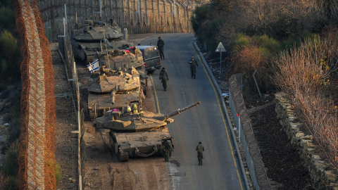 Frontera de Israel con Siria (Altos de Golán).