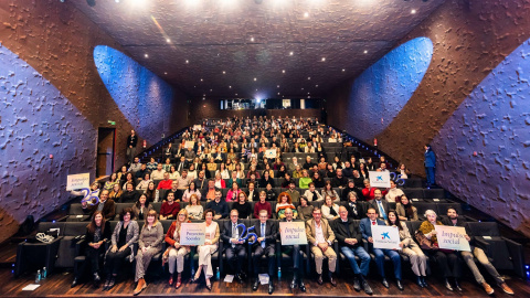 Acto de celebración de los 25 años de las Convocatorias de Proyectos Sociales en CaixaForum Madrid