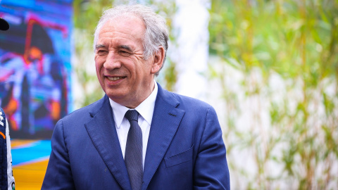 Imagen de archivo de François Bayrou durante la 3ª ronda del Championnat de Francia FFSA F4 2023, en el Circuit de Pau-Ville, en Pau, Francia