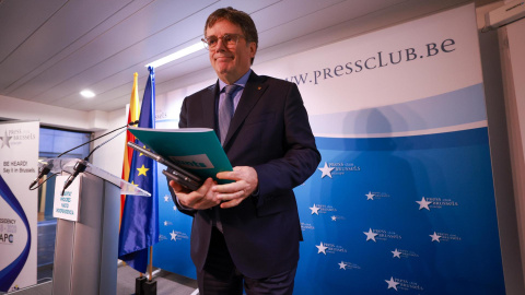 El presidente de Junts per Catalunya, Carles Puigdemont, en una foto de archivo.