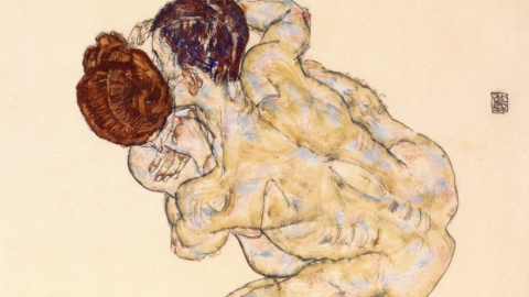 'Mann und Fraude', de Egon Schiele