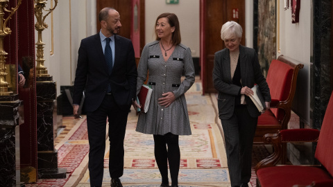 Representación socialista en la Mesa del Congreso.