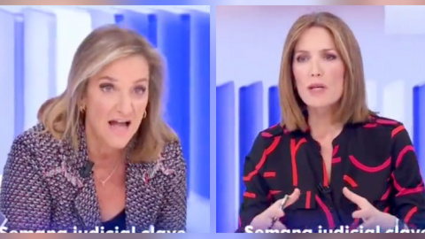 Fátima Iglesias y Silvia Intxaurrondo en 'La Hora de la 1'.