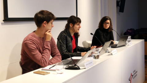 Presentació de l'informe 'Violències masclistes contra periodistes'.