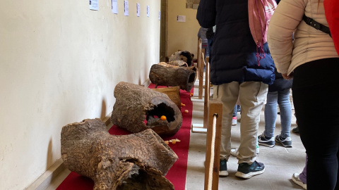 Un dels expositors de la Fira de Solsona