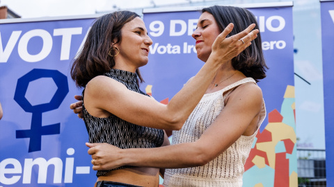 Ione Belarra e Irene Montero, en una imagen de archivo.