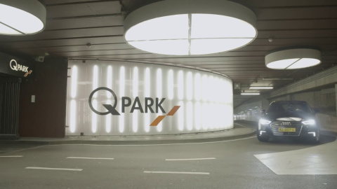 Imagen de uno de los estacionamientos del grupo europeo Q-Park.