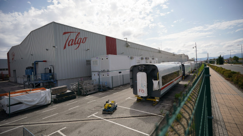 La planta de Talgo en Rivabellosa, Álava, País Vasco (España).