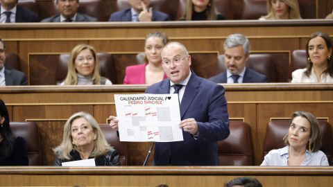 Miguel Tellado, portavoz del PP en el Congreso.