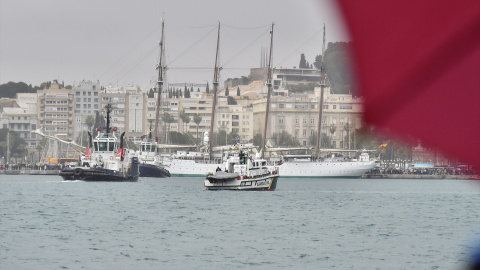 Vista del puerto de Cartagena, a 22 de marzo de 2022.