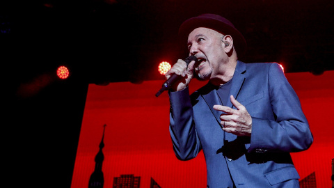 El cantante panameño Rubén Blades, durante una actuación en el Festival Noches del Botánico, a 13 de julio de 2023, en Madrid (España).