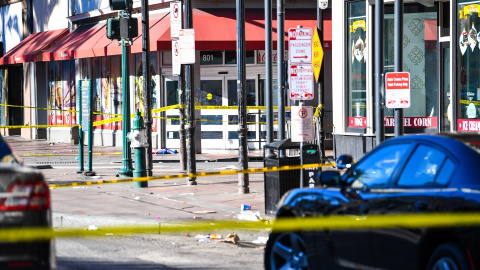 Calles de Nueva Orleans donde se produjo el ataque donde han muerto al menos 15 personas.