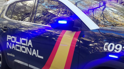 Un coche de la Policía Nacional.