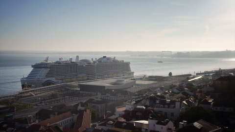 Vistas desde un mirador de Lisboa en una imagen de archivo.