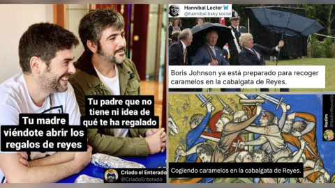 Los mejores memes sobre el día de los Reyes Magos y las cabalgatas.