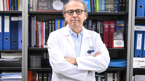 Josep M Llovet, investigador principal de l'estudi i cap del grup de l'IDIBAPS en Recerca translacional en oncologia hepàtica, catedràtic de Medicina de la UB, professor ICREA i catedràtic de Medicina a l'Icahn School of Medicine del Mount Sinai