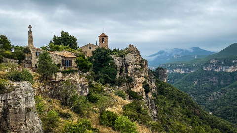 Imagen de las Montañas de Prades, conjunto montañoso formado por varias sierras, situado en Tarragona, Catalunya