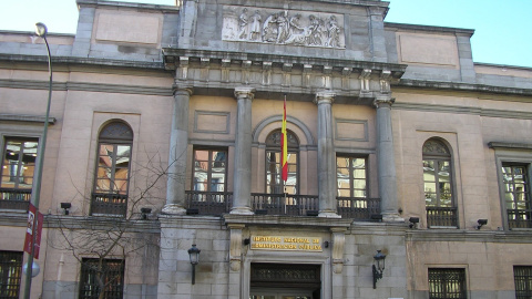 Fachada del Colegio de Médicos de Madrid