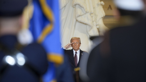 El presidente de Estados Unidos, Donald Trump, en Washington.