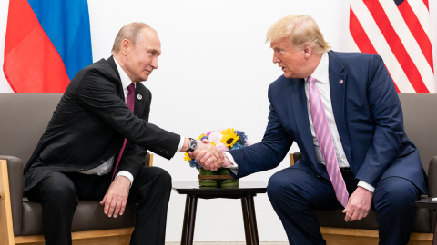 Vladimir Putin y Donald Trump en una imagen de archivo.14/6/2019 ONLY FOR USE IN SPAIN