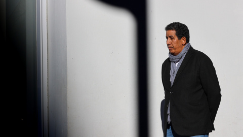 Abdulah Arabi, tras la entrevista con 'Público'.