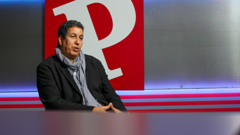 El representante del Frente Polisario en España, durante la entrevista con 'Público'.