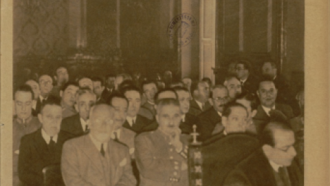 Juicio en el Tribunal Supremo por el golpe de Estado del general Sanjurjo en 1932