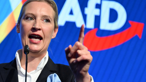 Alice Weidel, colíder del partido Alternativa para Alemania (AFD), en Berlín.