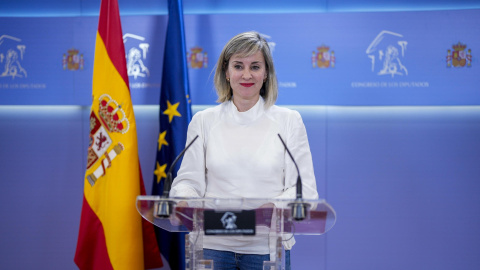 Verónica Martínez Barbero, portavoz de Sumar en el Congreso.