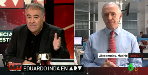  Ferreras e Inda en un programa de 'Al rojo vivo'. LA SEXTA