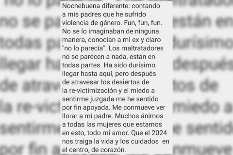 Texto del mensaje.