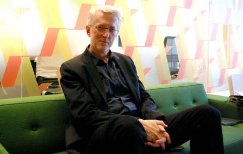 Pie de foto: Jeff Jarvis en una imagen de archivo durante la entrevista en 2014. – D.B. 