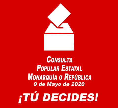  El 9 de Mayo, lo quiera o no el Borbón y sus defensor@s, se votará en toda España el modelo de Estado.