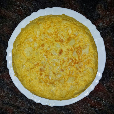 Tortilla de patatas. 