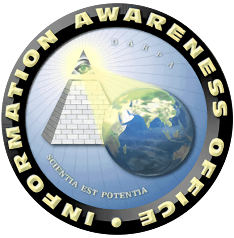 Emblema oficial de la Information Awareness Office estadounidense.