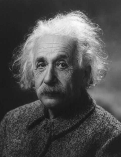 Albert Einstein, que desarrolló la Teoría de la Relatividad.