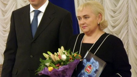 La profesora Yulia Karbysheva de Chelyábinsk.