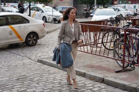  La jueza Mercedes Ayala llegando a la Audiciencia Provincial de Sevillaa 19 de noviembre del 2019.- Eduardo Briones / Europa Press (Foto de ARCHIVO) 19/11/2019