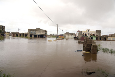  Inundación en Dakar el pasado 7 de septiembre de 2020.- SEYLLOU / AFP