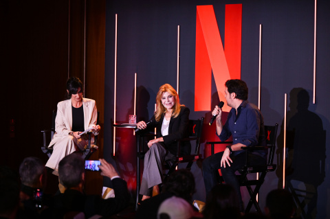 Carmen Cervera, durante la presentación de su serie documental. Foto: Netflix