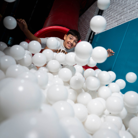 El tobogán del Museo de la Felicidad. Foto: MüF