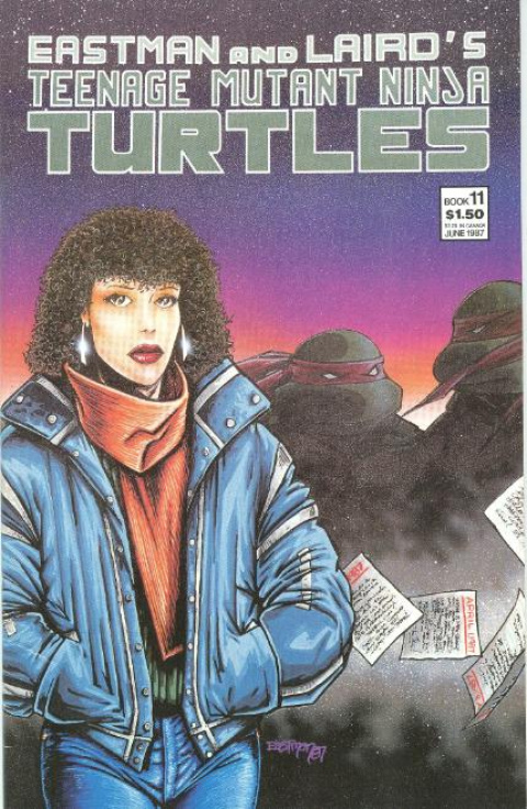 Cómic ' Teenage Mutant Ninja Turtles' #2, publicado en 1984.