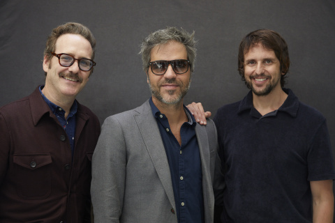 Joaquín Reyes, Ernesto Sevilla y Miguel Esteban. Foto: HBO