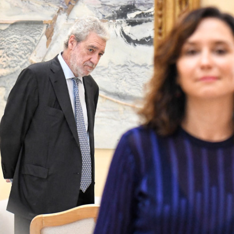 Miguel Ángel Rodríguez e Isabel Díaz Ayuso Miguel Ángel Rodríguez e Isabel Díaz Ayuso en una foto de archivo del pasado mes de octubre.