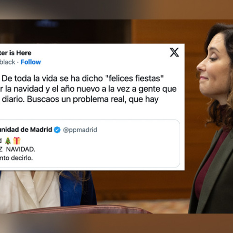 Isabel Díaz Ayuso en una imagen del viernes pasado.