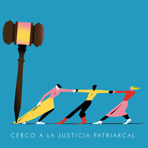 Portada de "Cerco a la justicia patriarcal"