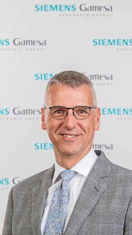 Andreas Nauen, nuevo consejero delegado de Siemens Gamesa.