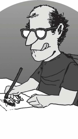 Retrato de Quino.- LUMEN